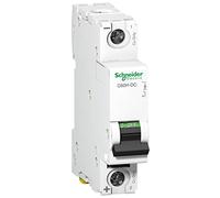 Schneider A9N61512 Mcb Miniature Circuit Breaker C60H-DC 1P 20A, White