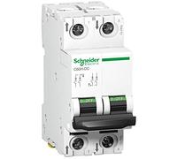Schneider A9N61525 Mcb Miniature Circuit Breaker C60H-DC 2P 5A, White
