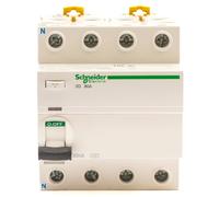 SCHNEIDER A9R11480 ACTI9 iID RCCB 80A 80 AMP 4P 30mA TYPE AC MG 402642529