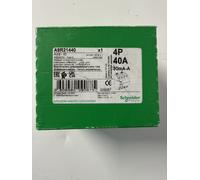 SCHNEIDER A9R21440 40 AMP 30mA FOUR POLE RCCB RCD TYPE A ILD ACTI9 VAT INC BOXED