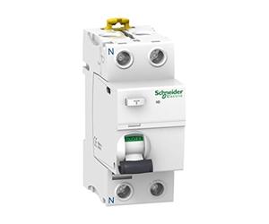 Schneider A9R61225 Rccb Residual Current Circuit Breaker Iid 2P 25A 30Ma Si, White