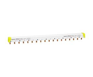 Schneider A9XPH518 Phase Busbar Baffle, Cut to Length, 3P + N, 18 units, 100 A