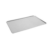 Schneider Aluminium Baking Tray - 600x400mm | Raised rims prevent hot bakes from slipping off during transport, offering a secure grip for busy commercial bakers.