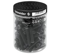 Schneider Black Ink Cartridges for Pens - Jar of 100