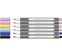 Schneider Brush Pen Paint-it 070 Assorted Wallet - 6 pieces V1 (5+1 extra pen)