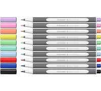 Schneider Brushpen Paint-It 070 (Premium Brush Pens with Flexible Tip and Bright Colours for Calligraphy, Hand Lettering and More) Pack of 10 Assorted Set 2