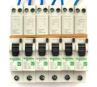 SCHNEIDER EASY9 SPN RCBO 6A 10A 16A 20A 32A 40A B-Curve 30mA 6kA Type A EZ9
