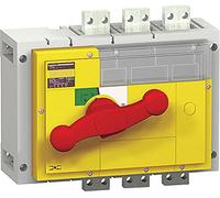 Schneider Elec PBT - INT 82 10 - Switch interpact Inv 800 A 3 Poles Lid Yellow Recessed Red
