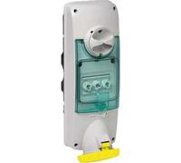 Schneider Elec PBT - PCI 40 17 - Base Recessed Switch Block/Lock with DIN or 200 - 250 V 3 Pole + Neutral