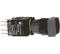 Schneider Elec Pic - MSS 45 03 - Light-Up Push Switch 16 Flush-Mount Impeller 1 NC Black Square
