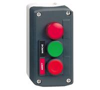 Schneider Elec Pic - MSS 53 01 - Box 3 Gang Luminous Verde-Rojo