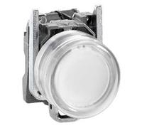 Schneider Elec Pic - MSS 82 03 - Push Button Silicone White 120 V AC Self-Extinguishing
