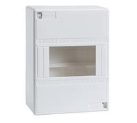 Schneider Electric 13394 MINI OPALE ENCLOSURE 8P 4MOD, White