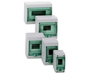 Schneider Electric 13975 MINI COFFRET KAEDRA 3 MOD A, White