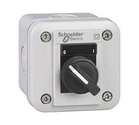 Schneider Electric 2 POS SELECTOR SWITCH - Rotary Push Button - White - Manual