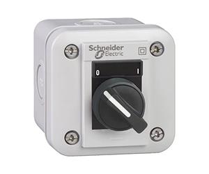 Schneider Electric 2 POS SELECTOR SWITCH - Rotary Push Button - White - Manual