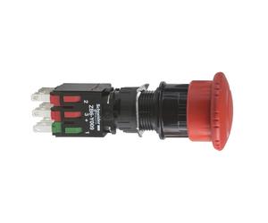 Schneider Electric 30mm Emergency Stop Button 1NO 2NC - XB6AS8349B