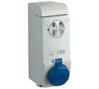 Schneider Electric 83081 Socket UNIKA W/Interlock 16A 2P-E 200-25, White