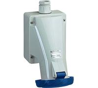 Schneider Electric 83154 SOCKET WALL MOUNT 16A 2P-E 200-250V IP67, White