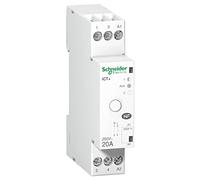 Schneider Electric a9 °C15031 Switch, Quiet Acti9, ICT + Hc, manually operated, 1P, 20 A, 230 Vac, 50/60 Hz, White