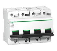 Schneider Electric a9 N18371 magneto-thermic Switch C120 N, 4P, 63 A, Curve C