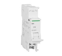 Schneider Electric a9 N26960 Trigger with Voltage Minimum MN, Fixed, 82.5 mm Height x 18 mm Width x 68 mm depth, 220 - 240 VAC, 50/60 Hz, White