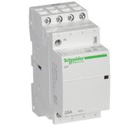 Schneider Electric A9C20834 Acti 9 iCT Contactor 230 V ac Coil 4 Pole 25 A