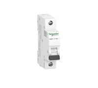 Schneider Electric A9K02116 Circuit Breaker K60N 1P, 16A, C Characteristics, 6kA, White, 16 Amp C