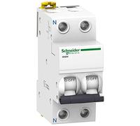 Schneider Electric A9K17616 Magnetic Thermal Automatic Switch, Ik60N, 1P+N, 16 A, C Curve