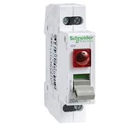 Schneider Electric A9S61220 Switch Disconnect Switch iSW with Light Detector, 2P, 20A, 250V, Multicoloured