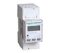 Schneider Electric Acti 9, A9MEM2155, Modular Single Phase Power Meter, 63A , 230V , With Communication Modbus, iEM2155 , MID