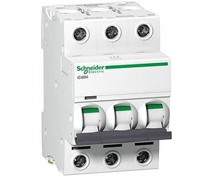 Schneider Electric Acti9 A9F54316 16A Triple Pole “C” Type iC60H MCB