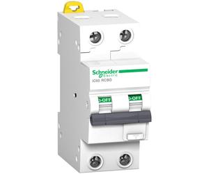 Schneider Electric Acti9 IC60 RCBO 2P 16A B-Curve 30mA - A9D47216