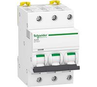 Schneider Electric - Acti9 iDT40T - Modular Circuit Breaker - 3P - 20A - Curve D - 4500A/6kA - A9P32320