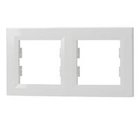 Schneider Electric Asfora EPH5800221D 2-Way Socket and Switch Frame Horizontal White