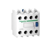 Schneider Electric, Auxiliary contact block, TeSys D, 3NO + 1NC, front mounting, screw clamp terminals, LADN31