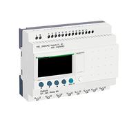 Schneider Electric compact smart relay, Zelio Logic SR2 SR3, 20 IO, 100 to 240V AC, clock, display
