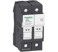 Schneider Electric DF82 Fuse Carrier DP 25A, Fuse Holder 2P 25A For Fuse 8, 5 X