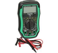 Schneider Electric Digital multimeter LCD Cat III 600V data hold