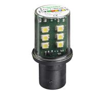 Schneider Electric DL1BDB1 LED Bulb for Signal BA 15d, 24 V, White
