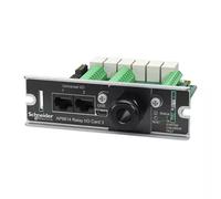 Schneider Electric Dry contact Management Options Dry Contact I/O Card monitor external UPS environmental sensors output relays and input contacts