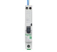 Schneider Electric Easy9 - RCBO Residual Circuit Breaker with Overcurrent Protection, 1 Pole, 40A, 30mA, Type A, B Curve, EZ9D16840