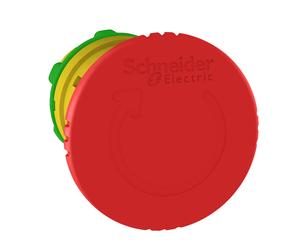 Schneider Electric Emergency Stop Head 40mm Turn Release - ZB5AS844