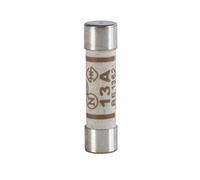 Schneider Electric Exclusive - Fuse Cartridge, 13A, 13Amp, Fuses Assorted, Mains Household UK, Brown, 400114, Pack of 4