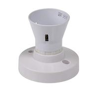 Schneider Electric Exclusive White Moulded - Batten Lamp Holder, Pre-wired, 3 Terminal, Straight, Bayonet Bulb Base, 150W, GEBAT, White, Pack of 10