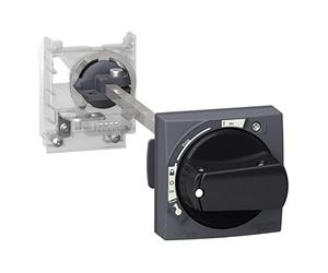 Schneider Electric Extended rotary handle kit, TeSys GV2, IP54, black handle, with trip indication, for GV2L-GV2P