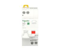 Schneider Electric FI LS RESI9 1P + N 16A B 30MA Type A 6KA, R9D01616