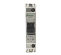 Schneider Electric GB2CB16 Control Circuit Breaker GB2 CB SP 10A 1.5kA, 1-Pole Control Circuit Breaker 10A