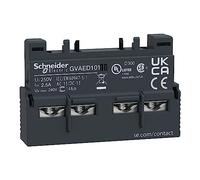 Schneider Electric GVAED101 Front Aux Contact, Tesys Gv3 - Auxiliary Contact Block - 2 No