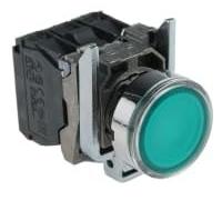 Schneider Harmony - XB4BW33B5 24v Complete Green Illuminated Pushbutton New